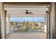 Waterfront view from screened-in lanai at 5100 Cedarbrook, Hernando Beach, FL 34607
