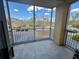 Screened in patio with views of the courtyard at 5125 Palm Springs Blvd # 1203, Tampa, FL 33647