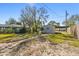 Spacious backyard with lush greenery and mature trees at 6202 Tennessee Ave, New Port Richey, FL 34653