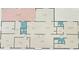 Floor plan showing the layout of a spacious home with multiple bedrooms, bathrooms, and living areas at 7843 Shoupe Rd, Plant City, FL 33565