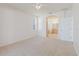 Spacious bedroom with arched doorway to the ensuite bathroom at 8329 Moccasin Trail Dr, Riverview, FL 33578