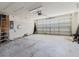 Spacious two-car garage with ample room for vehicles and additional storage at 8329 Moccasin Trail Dr, Riverview, FL 33578