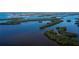 Scenic open-water view featuring islands and pristine blue waters at 1019 Canal St, Ruskin, FL 33570