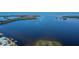 Open water view of a bay, featuring islands and a scenic shoreline at 1019 Canal St, Ruskin, FL 33570