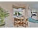 Cozy breakfast nook with bright light exposure and views of the backyard at 11301 Sandpine Rd, Riverview, FL 33569