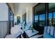 Relax on the large balcony with multiple seating areas and beautiful Gulf views at 1460 Gulf Blvd # 506, Clearwater Beach, FL 33767
