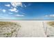 Scenic view of the beach and clear blue sky at 1460 Gulf Blvd # 506, Clearwater Beach, FL 33767