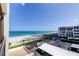 Expansive beach view from the condo, showcasing the beautiful white sand and turquoise waters at 1460 Gulf Blvd # 506, Clearwater Beach, FL 33767