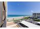 Expansive beach view from the condo, showcasing the beautiful white sand and turquoise waters at 1460 Gulf Blvd # 506, Clearwater Beach, FL 33767