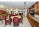 Great community room for gatherings with tables, seating, and a kitchen space at 1460 Gulf Blvd # 506, Clearwater Beach, FL 33767