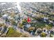 Stunning aerial view showcasing the property's location with water access at 1772 Indian Rocks S Rd, Largo, FL 33774