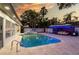 Stunning pool and patio area, perfect for relaxing and entertaining at 1772 Indian Rocks S Rd, Largo, FL 33774