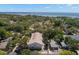 Aerial view of the Townhouse showing its proximity to the water, offering a beautiful scenic backdrop at 280 Dr Ml King Jr N St, Safety Harbor, FL 34695