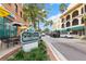 Street-level view of downtown Safety Harbor with a welcoming sign, attractive buildings, and pedestrian-friendly walkways at 280 Dr Ml King Jr N St, Safety Harbor, FL 34695