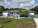 Charming home with colorful exterior, featuring well-manicured lawn and inviting front porch at 2915 67Th Way N, St Petersburg, FL 33710