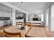 Open concept living room and dining area with updated flooring and plenty of natural light at 2915 67Th Way N, St Petersburg, FL 33710