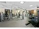 Well-equipped gym with modern exercise machines and mirrored walls for a complete fitness experience at 3301 Bayshore Blvd # 2007B, Tampa, FL 33629