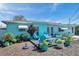 Spacious backyard with an outdoor seating area, perfect for entertaining and relaxation at 3307 Maitland Dr, Holiday, FL 34691