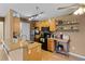 Functional kitchen equipped with modern appliances, plenty of counter space, and natural lighting for enjoyable cooking at 10265 Gandy N Blvd # 1203, St Petersburg, FL 33702