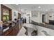 Kitchen area with granite countertops, ample cabinetry, and modern appliances, offering functionality and style at 10265 Gandy N Blvd # 1203, St Petersburg, FL 33702