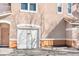 Condo garage with an attached parking space, featuring neutral tones and well-kept surroundings at 17978 Villa Creek Dr, Tampa, FL 33647