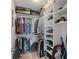 Walk-in closet with ample storage space and well-organized shelving at 226 5Th N Ave # 901, St Petersburg, FL 33701