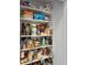 Walk-in pantry offers organized shelving and maximizes storage space at 226 5Th N Ave # 901, St Petersburg, FL 33701