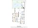A detailed floor plan showcasing the layout of the home at 3112 S Julia Cir, Tampa, FL 33629