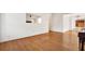 A bright and spacious living room with hardwood floors and a neutral color palette, providing a clean and inviting space at 3112 S Julia Cir, Tampa, FL 33629