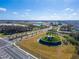 Mirada community aerial view showcasing landscaping, roadways, and surrounding neighborhoods at 31999 Surfton Knot Ct, San Antonio, FL 33576