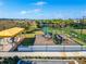 Community playground with play equipment and a shaded picnic area at 31999 Surfton Knot Ct, San Antonio, FL 33576