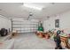 Spacious garage, ready for your vehicles and hobbies, offering ample storage solutions at 35478 Bellington Blvd, Zephyrhills, FL 33541
