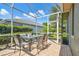 Outdoor patio features furniture and backyard views at 4410 Sawgrass Dr, Palm Harbor, FL 34685