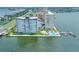 Waterfront condos featuring a pool, boat dock and easy access to the city at 5220 Brittany S Dr # 1409, St Petersburg, FL 33715
