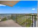 Balcony with scenic view showcasing the city, waterway, and lush greenery at 5220 Brittany S Dr # 1409, St Petersburg, FL 33715