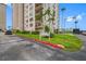 Condo building featuring well-maintained landscaping and a prominent building sign at 5220 Brittany S Dr # 1409, St Petersburg, FL 33715