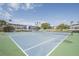 Outdoor tennis courts on a sunny day at 5279 Isla Key S Blvd # 313, St Petersburg, FL 33715