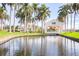 Scenic water feature flowing under the community's clubhouse at 5279 Isla Key S Blvd # 313, St Petersburg, FL 33715