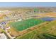Aerial photograph of a residential area, close to sports fields and recreational facilities at 5807 Silver Sun Dr, Apollo Beach, FL 33572