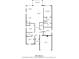 Detailed floor plan showcasing layout of the home, including bedrooms, bathrooms, and living spaces at 5807 Silver Sun Dr, Apollo Beach, FL 33572
