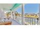 Upper-level balcony featuring seating and beautiful views at 615 Islebay Dr, Apollo Beach, FL 33572