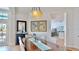 Dining room with decor and adjacent rooms at 615 Islebay Dr, Apollo Beach, FL 33572