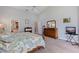 Large main bedroom with neutral colors and standard furnishings at 137 11Th E St, Tierra Verde, FL 33715