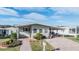 Inviting single-story home showcasing a paved walkway, covered carport, and manicured landscaping at 36745 Kimela Ave, Zephyrhills, FL 33542