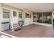 Covered patio offering an outdoor living space at 36745 Kimela Ave, Zephyrhills, FL 33542