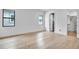 Bright bedroom with hardwood floors, ample natural light, and walk-in closet at 5017 W Dickens Ave, Tampa, FL 33629