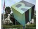 Unique landmark featuring a large R statue with the American flag; community focal point at 1044 Virginia Dr, Sarasota, FL 34234