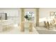 Open-concept dining area with modern chairs and natural light at 13035 Ruby Gold Ct, Wimauma, FL 33598