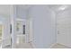 Hallway with neutral walls that connects different rooms at 17106 Carrington Park Dr # 622, Tampa, FL 33647