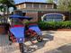 Playground area featuring fun four-wheel bicycles with a background showing Loch Ness Monster pool signage at 36750 Us Highway 19 N # 19308, Palm Harbor, FL 34684